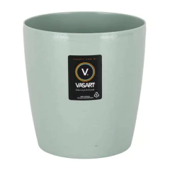 Vaso Orquídea (15x16cm) Verde Vintage VASART na internet