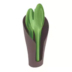 Kit para Jardinagem Cocoon Verde/Marrom (4 Peças) TRAMONTINA - comprar online