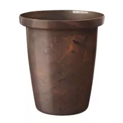 Cachepô Elegance Cônico Cymbidium (3,25L) Café NUTRIPLAN