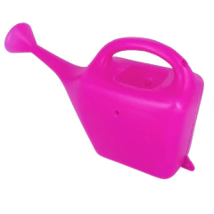 Regador Plástico com Bico Chuveiro (1L) Rosa JC JARDIM - Cultiv.me