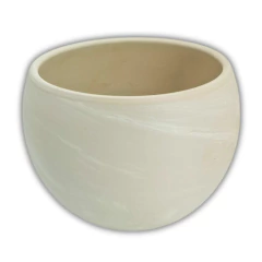 Vaso Cachepô Cerâmica Berlim (15) Cor Cimento JAPI