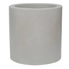 Vaso Cilindro (40x40) Antique Branco VASART