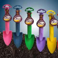 Pazinha Larga de Plástico para Jardim (Verde Escuro) OKLA - loja online