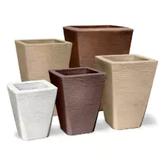 Vaso Grafiato Trapézio 35 (17L) Cor Ferrugem NUTRIPLAN - comprar online