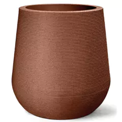 Vaso Riscatto Redondo 34 (26,5L) Cor Ferrugem NUTRIPLAN