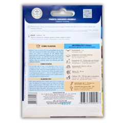 Semente de Pimenta Habanero Yellow Blueline TOPSEED na internet