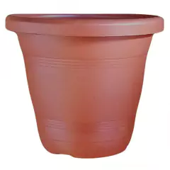 Vaso Milano sem Prato (P-20,5x18,5) Cor Cerâmica RIQUEPLÁS