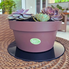 Vaso Cuia Bari Eco (25x12) Cor Tabaco OKLA - loja online
