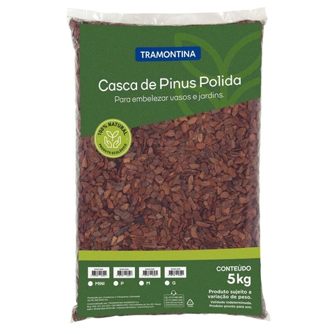 Casca de Pinus Polida Mini (5kg) TRAMONTINA