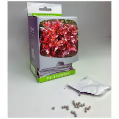 Sementes de Alface Crespa Rubi Peletizada (100un) ISLA - comprar online