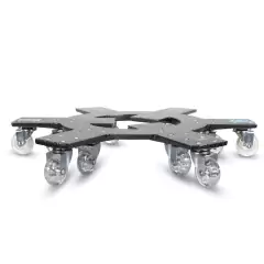 Suporte Alum. Invisível 50cm c/12 Rodas até 480kg TECH PLANT - comprar online