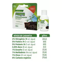 KIT Fertilizante para Flores + Fertilizante Enraizador FORTH