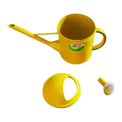 Regador de Plástico Bico Chuveiro (1,5L) Amarelo OKLA - comprar online