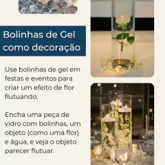 Bolinhas de Gel Incolor para Plantas TOP GARDEN - loja online
