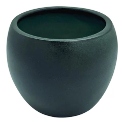 Vaso Cerâmica Intense (12) Cor Verde Queimado BURGUINA