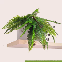 Samambaia Decorativa Planta Artificial (46cm) SMO - Cultiv.me