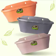 Jardineira Gruda 40 (40X17X16) Cor Tabaco OKLA na internet