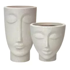Kit Vaso Face Mulher 25+Vaso Face Homem 36 Cimento NUTRIPLAN