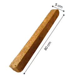 Estaca de Fibra de Coco Nutricoco (80X5X5) NUTRIPLAN - Cultiv.me