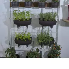 Floreira Meio Barril (33X24X15) Cor Cerâmica RIQUEPLÁS - comprar online