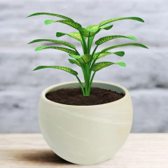 Imagem do Vaso Cachepô Cerâmica Berlim (15) Cor Cimento JAPI