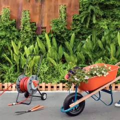 Enrolador de Mangueira com Rodinhas TRAMONTINA