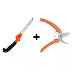 KIT Poda (Serrote Dobrável + Tesoura)