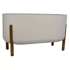 Floreira Decore 66 (36L) Off-White JAPI