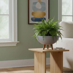 Imagem do Vaso Bacia Pé Palito (20x32) Cor Cimento ALPE E ARITANA