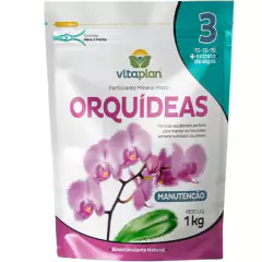 Fertilizante para MANUTENÇÃO das Orquídeas (1Kg) VITAPLAN