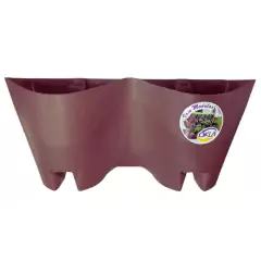 Vaso Modular de Parede (41X14X19) Tabaco OKLA - comprar online