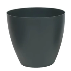 Vaso Cachepot Bage (6x6) Cor Grafite VASART