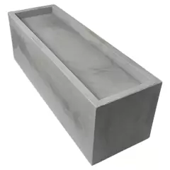 Floreira Flat 67 (17L) Cor Cimento Queimado JAPI - loja online