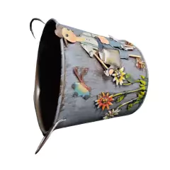 Vaso Cachepô Decorativo em Lata com Alça (Menino) TOP GARDEN - loja online