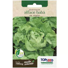 Sementes de Alface Babá de Verão (Manteiga) TOPSEED