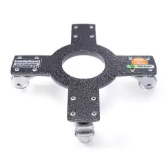 Suporte Alum. Invisível 26cm c/04 Rodas até 140kg TECH PLANT - comprar online