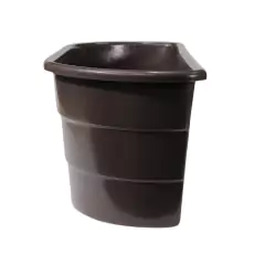 Vaso de Parede Duplo (39X16X17) Cor Tabaco RIQUEPLÁS - Cultiv.me