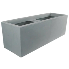 Vaso Floreira Cubo (60x20) Antique Cimento VASART