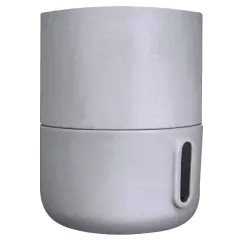 Vaso Autoirrigável Decor Urbi G (35X45) Cor Cimento BROTA - comprar online