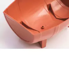 Floreira Meio Barril (33X24X15) Cor Cerâmica RIQUEPLÁS na internet