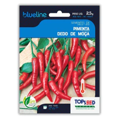Semente de Pimenta Dedo de Moça Blueline TOPSEED