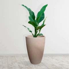 Vaso Liso Cônico 30 (20L) Cor Macchiato JAPI - loja online