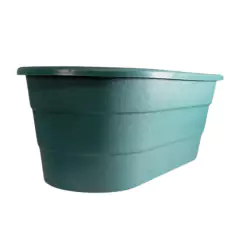 Vaso de Parede Duplo (39X16X17) Verde RIQUEPLÁS - Cultiv.me