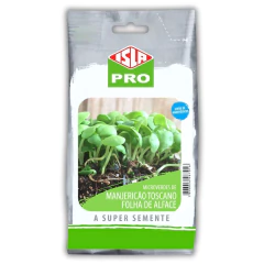 Semente Microverde Manjericão Toscano Folha Alface(100g)ISLA