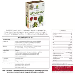 Fertilizante Orgânico de Esterco de Galinha (1Kg) VITAPLAN