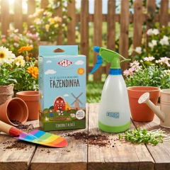 Kit Horta Fazendinha (Cultivo Microverdes + Pulverizador) - loja online