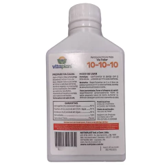 KIT Fertilizantes 10-10-10 + 04-14-08 + Enraizador VITAPLAN - loja online