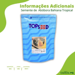 Sementes Abóbora Bahiana Tropical (250g) TOPSEED - comprar online