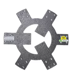 Suporte Alum. Invisível 30cm c/06 Rodas até 240kg TECH PLANT na internet