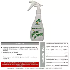 Imagem do Fertilizante Foliar Samambaia Pronto Uso (500ml) VITAPLAN